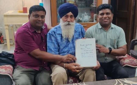 अमृतसर के रोटरी सदस्यों संग की बैठक
