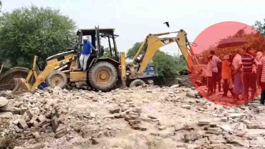 17 जिले इस समय बाढ़ की चपेट में,घरों पर चल रहा बुलडोजर