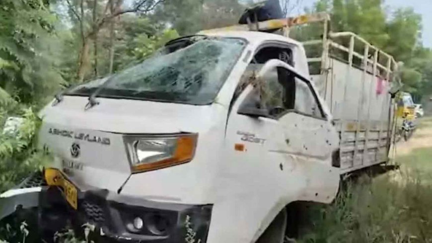 पिकअप में ट्रक की टक्कर, 8 की मौत, गोगामेड़ी जाने के लिए निकले थे श्रद्धालु