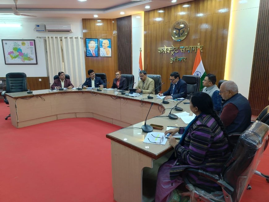 अधिकारी गण माह मार्च का न करें इंतजार,बचत धनराशि का शीघ्र करें व्यय-डीएम