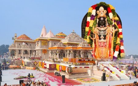 अयोध्या: राम मंदिर में शुरू हुआ 10 दिवसीय विशेष प्रायश्चित और शुद्धिकरण अनुष्ठान, 70 वैदिक आचार्य संभाल रहे हैं कमान